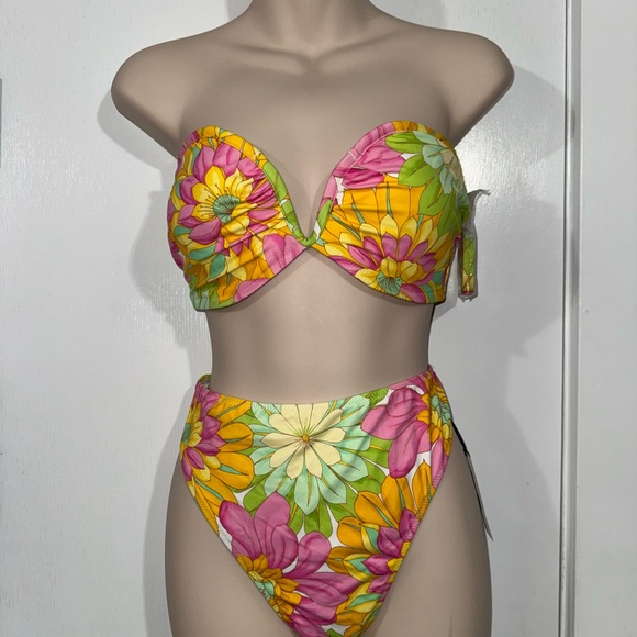Shade & Shore Other - Shade & Shore Floral Bikini - Multicolor